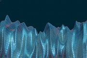Abstract 3D Rendering of Soft Waves, a Wallpaper Graphic by BIBIART (Thumbnail 12 of 13)