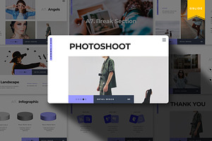 Photoshoot Google Slides Template