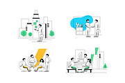 Business Teamwork Illustration Set, a Work Illustration by Shakuro (Thumbnail 7 of 10)