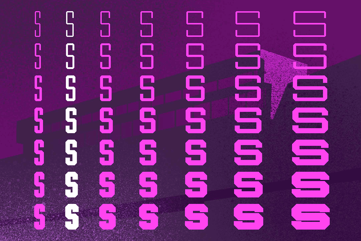 Winner Sans Compressed, a Font by Sportsfonts (Photo 2 of 4)