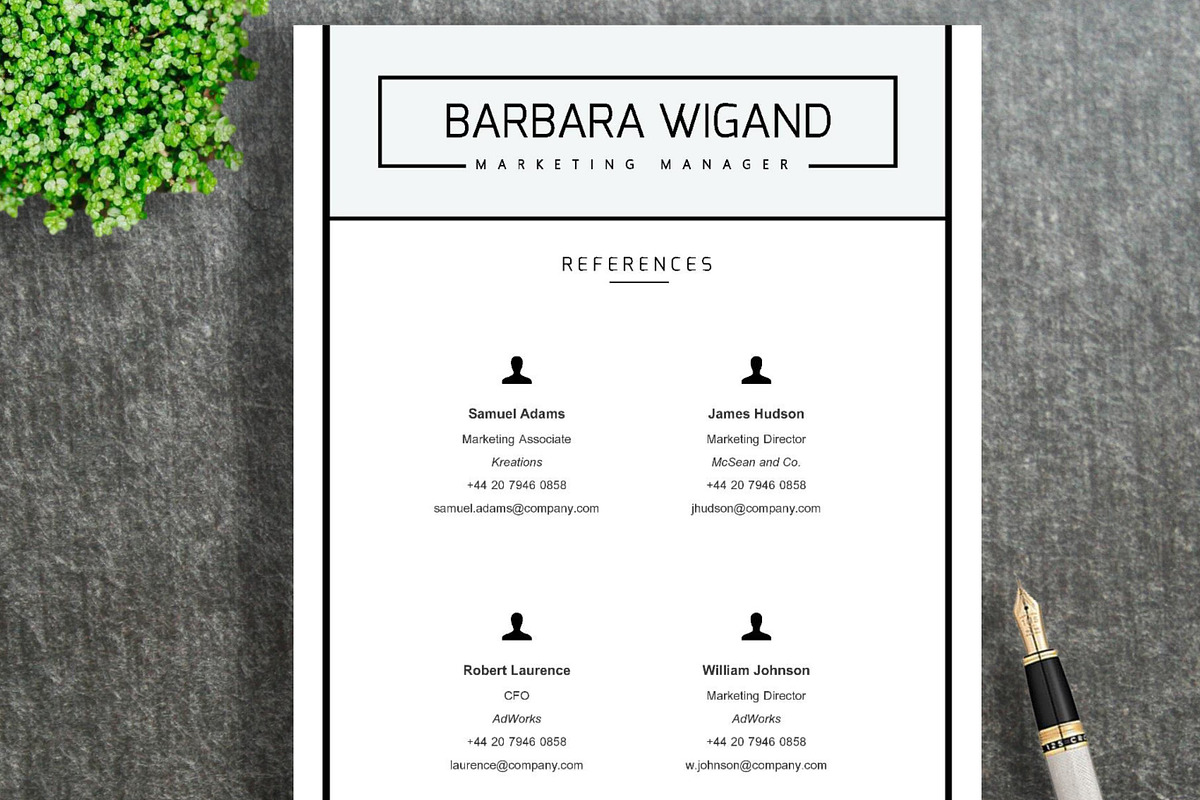 Resume Template | Barbara, a Resume Template by ResumeWorkshop (Photo 10 of 10)