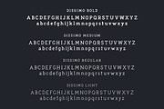 Dissimo Font Family (8 fonts), a Font by Verg Shop (Thumbnail 24 of 24)