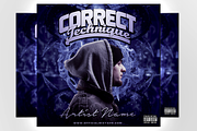 Correct Technique Mixtape Cover, a Templates & Theme by White Shadow Graphix (Thumbnail 1 of 2)
