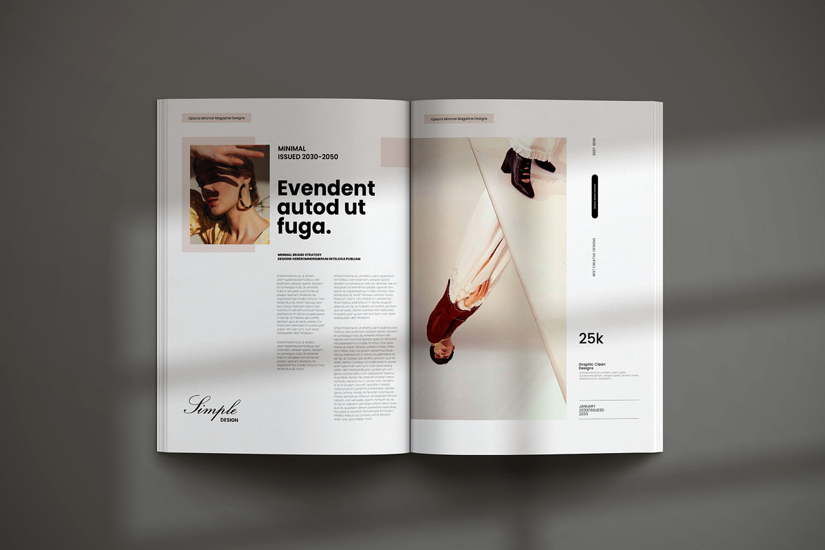 Modern Magazine Template Layout, a Magazine Template by Creative-Work (Photo 8 of 8)
