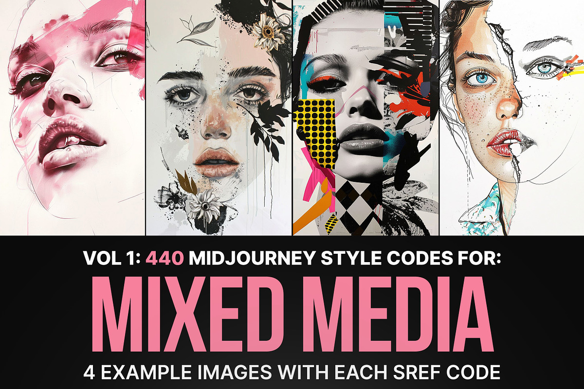 440 MJ Sref Codes for Mixed Media, an Illustration by Sevenstyles (Photo 1 of 14)