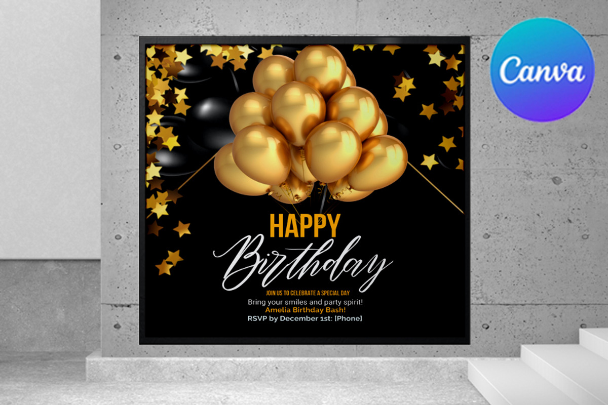 8 Party Flyers Bundle | Canva, a Graphic by graphicforest (Photo 7 of 10)