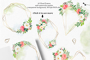 Watercolor Floral Graphic Set, an Illustration by Elly Studio (Thumbnail 3 of 10)
