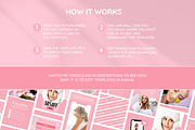 Pink Business Card Template, a Business Card Template by SunshineStudioBoutique (Thumbnail 9 of 9)
