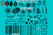 Procreate Linocut Brush Bundle, a Brush Add-On by AlwaysBeColoring (Thumbnail 6 of 11)