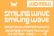 Smiling Wave font, a Font by weknow (Thumbnail 1 of 8)
