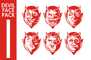 DEVIL FACE PACK, an Illustration by arace (Thumbnail 2 of 3)