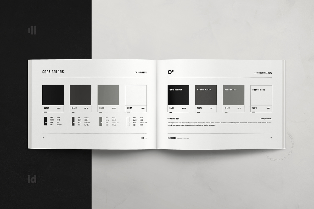 NEO | Brand Guidelines, a Brochure Template by Studio Bons (Photo 14 of 35)