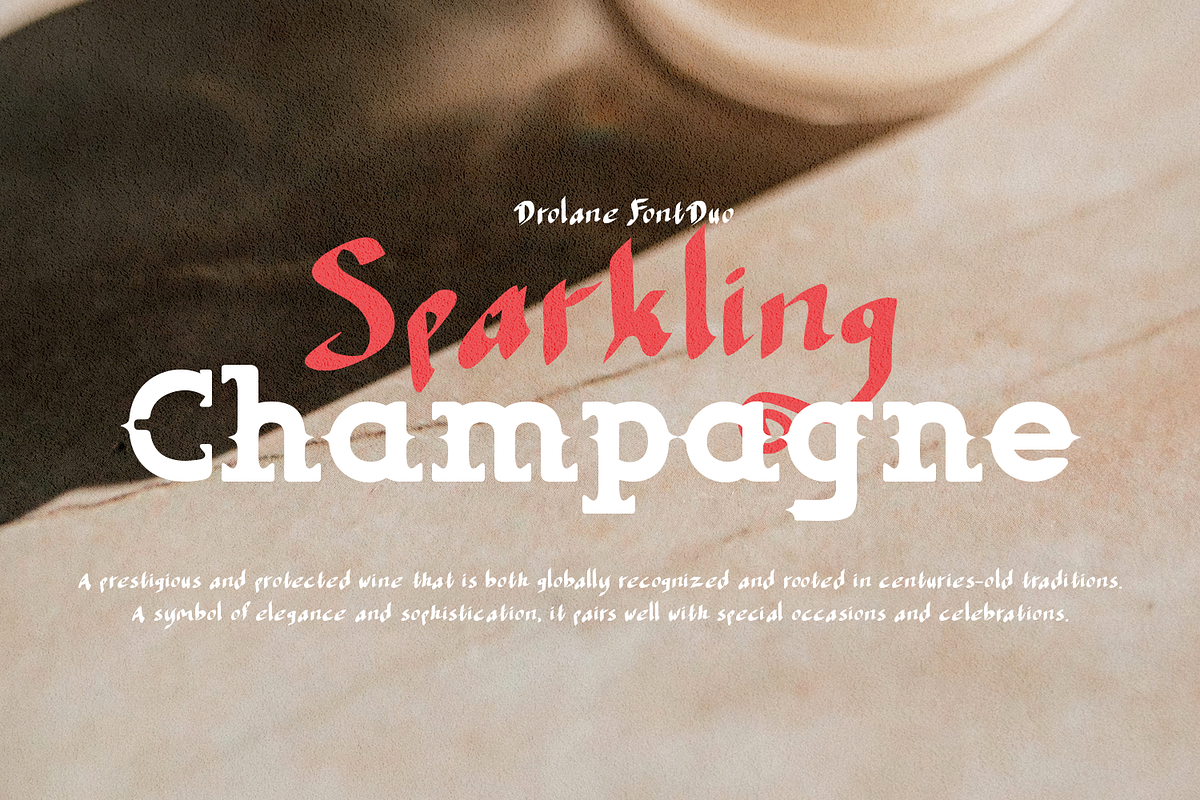 Drolane Font Duo, a Handwritten Font by madeDeduk (Photo 6 of 8)