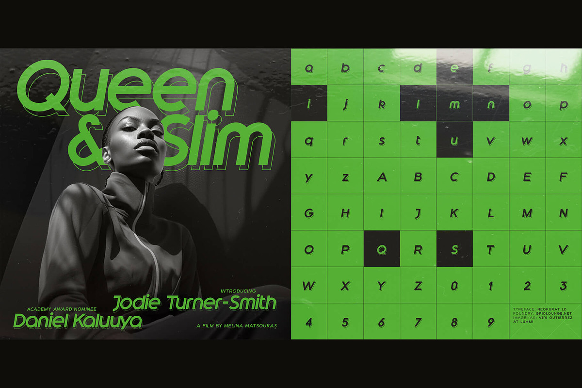 Neokurat LD - Geometric Display Font, a Sans Serif Font by Gridlounge (Photo 2 of 11)