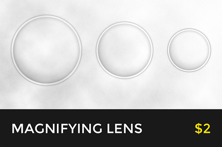 Magnifying Glass Loupe (PSD)