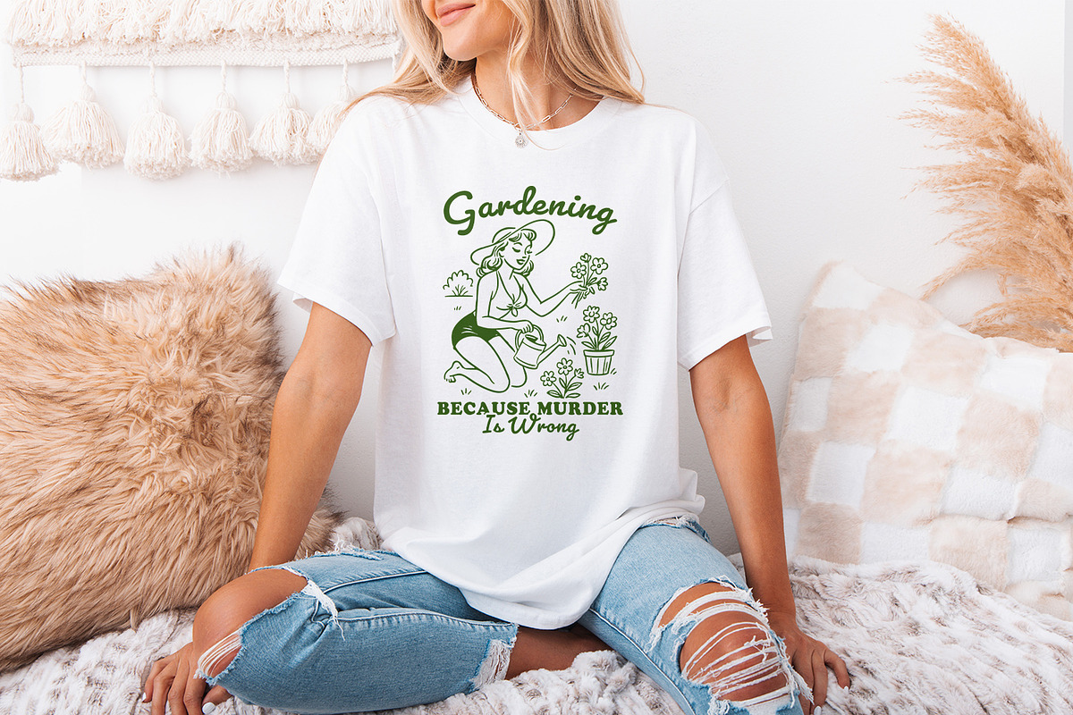 Gardening Because Murder Is Wrong, an Illustration by SharpMarketplace (Photo 2 of 9)