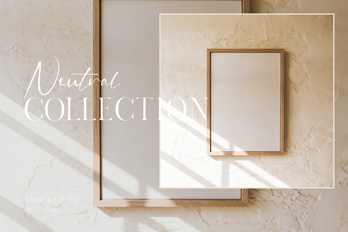 Frame Mockup Bundle - Neutral & Warm, a Household Mockup by The White Space Co. (Photo 3 of 9)