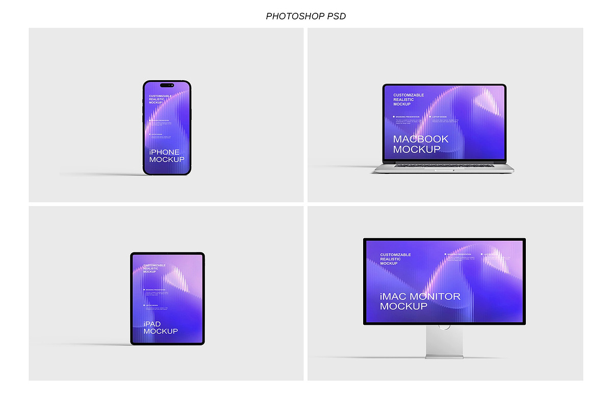Multi Device Mockup Scene Creator, a Wearable Device Mockup by Sweetdady (Photo 2 of 9)