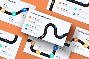 Roadmap Infographic Design, a Presentation Template by ContestDesign