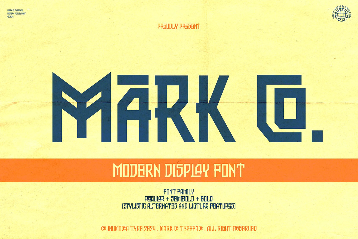 Mark Co, a Sans Serif Font by inumocca_type (Photo 1 of 14)