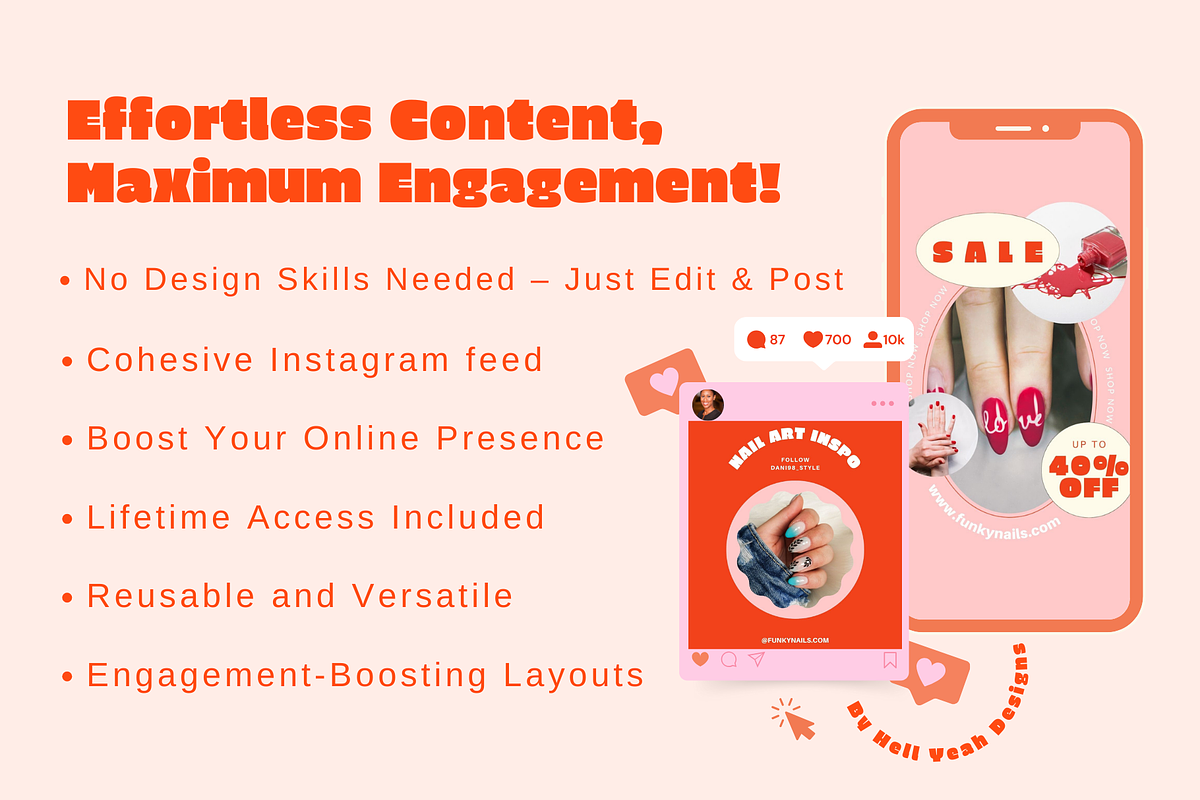 Cherry Instagram Story Templates, a Social Media Template by Hell Yeah Designs (Photo 4 of 8)