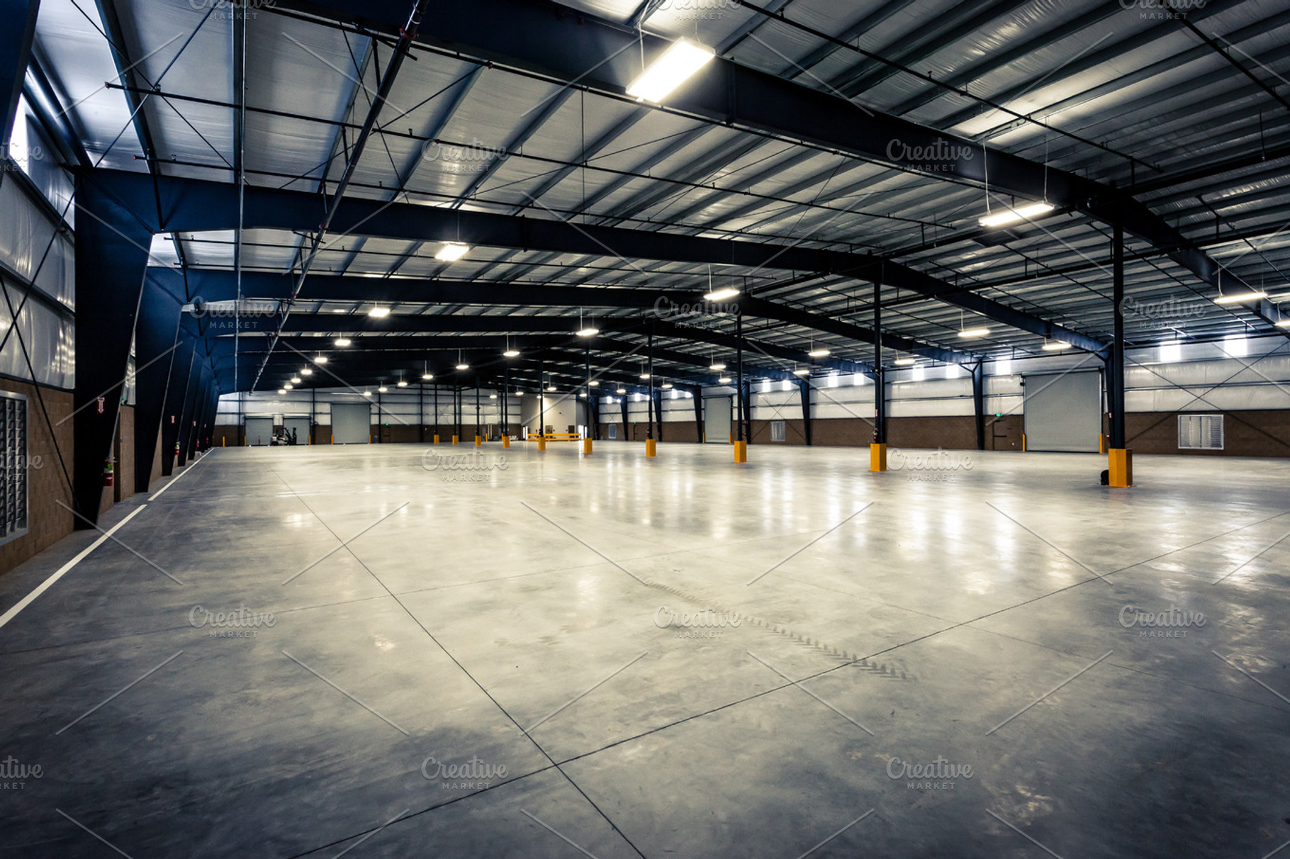 Large Empty Warehouse