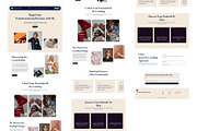 Landing Page Template for a Coach, a Wix Template by U Design (Thumbnail 3 of 10)