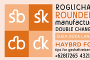 Rogicha, a Sans Serif Font by Wildan Type (Thumbnail 4 of 7)