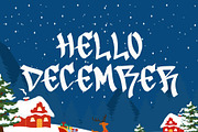 Winter Graffiti, a Blackletter Font by Yoga Letter (Thumbnail 4 of 5)
