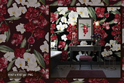 WATERCOLOR ORCHIDS, an Object Graphic by Knopazyzy (Thumbnail 7 of 18)
