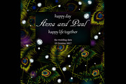 Diamonds in peacock feathers, an Object Graphic by artabramova (Thumbnail 3 of 9)