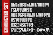 Pathline Multiline Maze Font, a Font by PutraCetol Studio (Thumbnail 5 of 5)