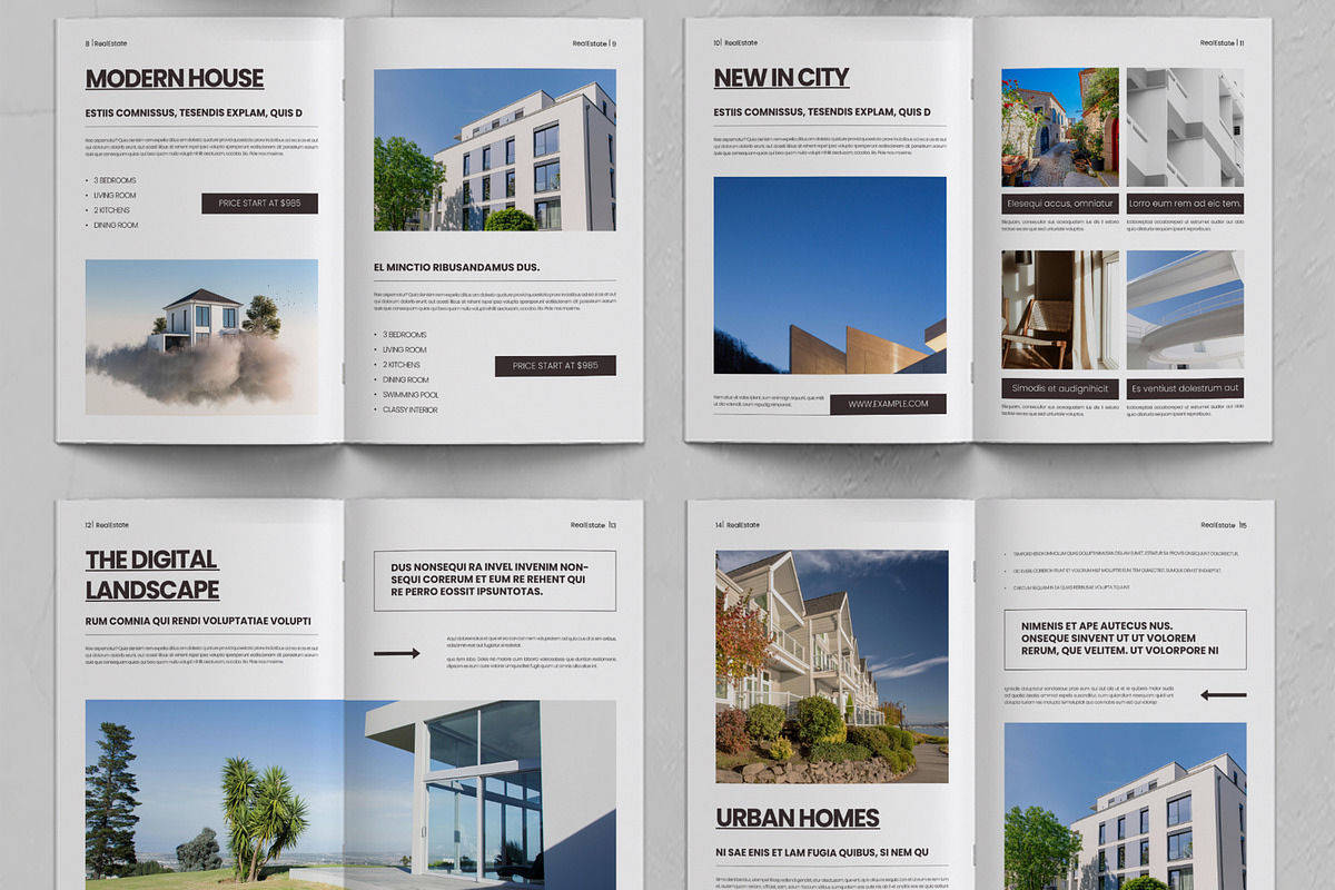 Real Estate Brochure Template, a Brochure Template by ContestDesign (Photo 3 of 3)