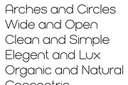 Concentric Font, a Handwritten Font by noonsun (Thumbnail 4 of 5)