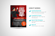 Street Defense Flyer for Women, a Flyer Template by antyalias store (Thumbnail 3 of 5)