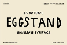 EGGSTAND Typeface