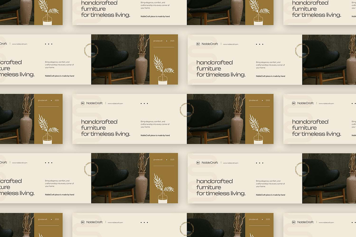 Noblecraft Furniture - Etsy Banner, a Social Media Template by VUNIRA (Photo 3 of 3)