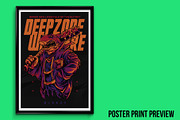 Deepzone Warfare Mutant Illustration, an Animal Illustration by badsyxn (Thumbnail 4 of 5)