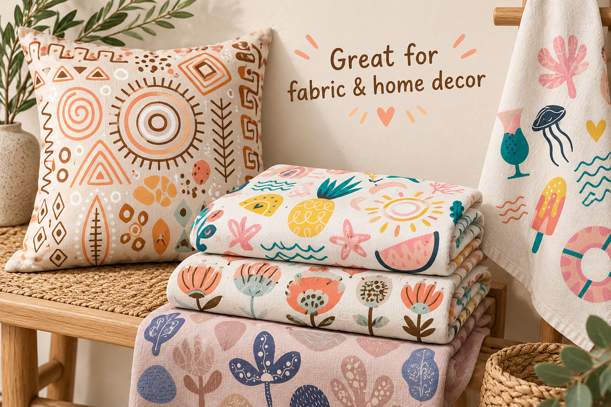 Boho Folk Floral Clipart, a Decorative Illustration by Anna Studio (Photo 12 of 12)