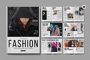 Fashion Magazine Template, a Magazine Template by Work-Envance (Thumbnail 1 of 7)