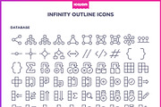 2100+ Infinity Outline icons, an Outline Icon by Icojam store (Thumbnail 10 of 12)
