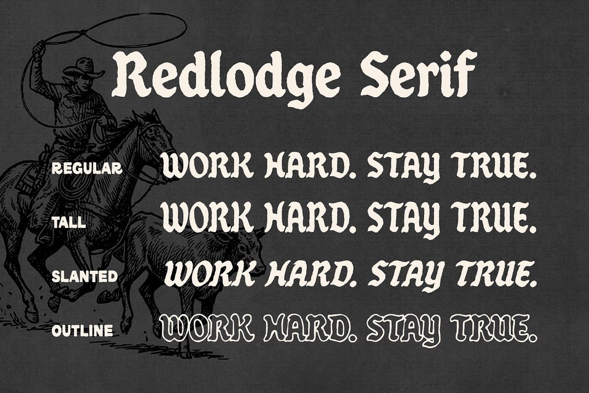 REDLODGE FONT DUO + Extra, a Handwritten Font by Davide Bassu (Photo 14 of 14)