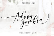 Adova zombia Font Duo, a Script Font by Jhoel Design (Thumbnail 13 of 13)
