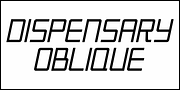 Dispensary JNL, a Sans Serif Font by Jeff Levine Fonts (Thumbnail 4 of 5)