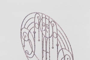 Decorative Wrought Iron Lattice