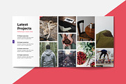 Square Portfolio Brochure Template, a Brochure Template by RWstudio (Thumbnail 5 of 7)
