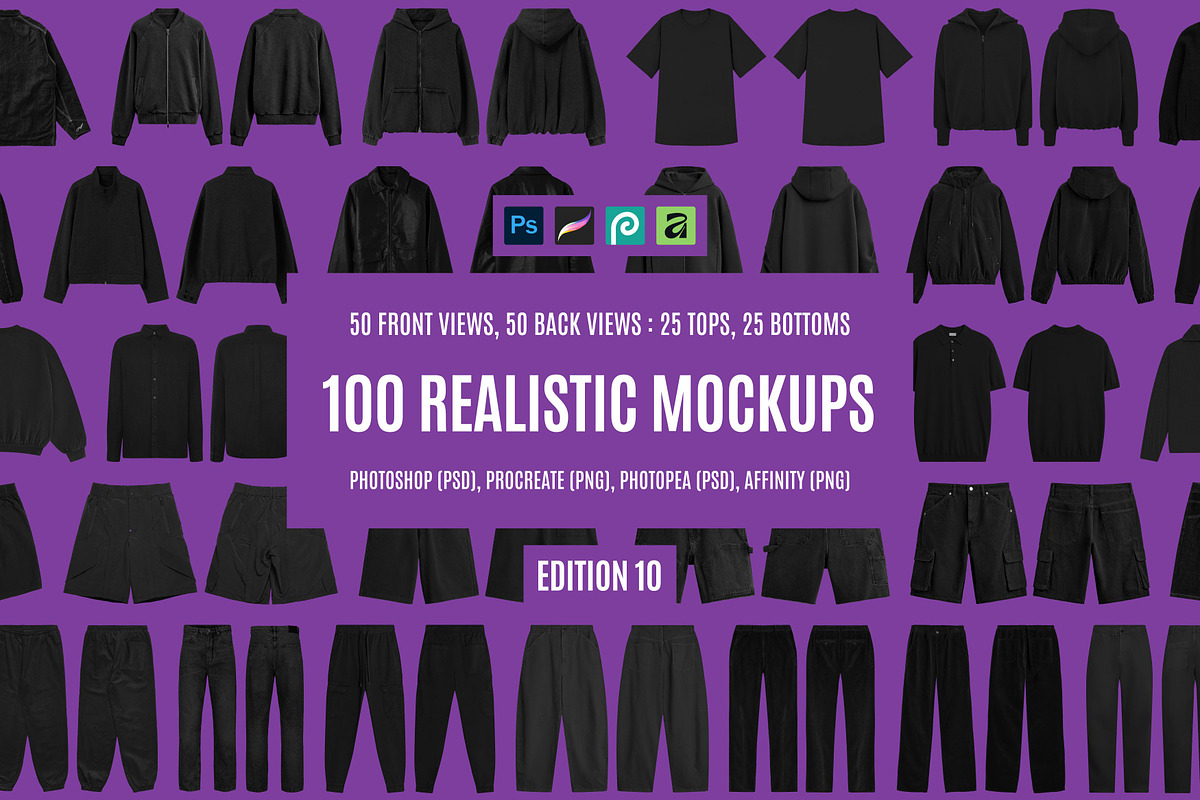 Realistic Clothing Photoshop, a Hoody Mockup by AtelierDuVow (Photo 1 of 10)