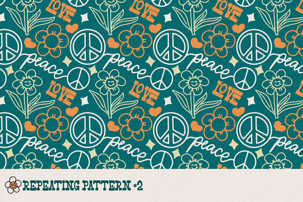 Seamless Patterns | Fresh Funguy, a Pattern Graphic by The Pretty Letters (Photo 3 of 6)