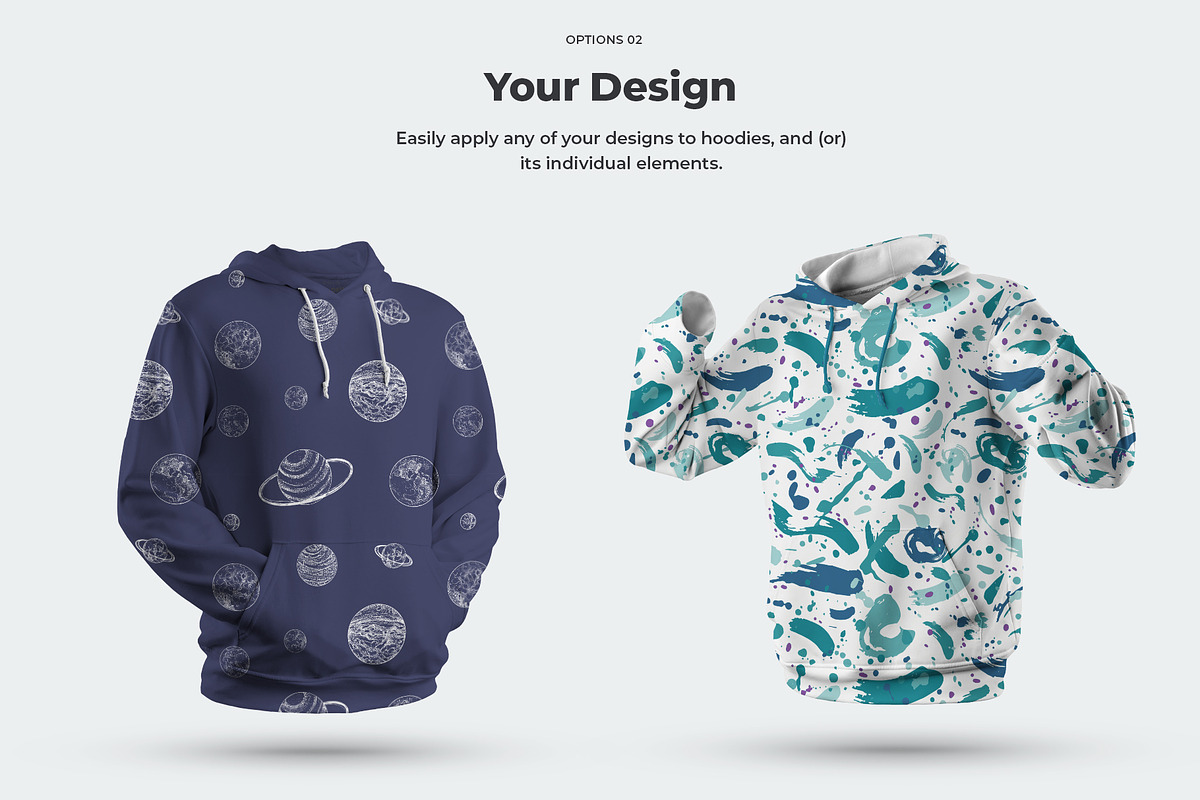 8 3D Men Mockups Hoodie, a Hoody Mockup by Grow Design Craft Studio (Photo 3 of 7)