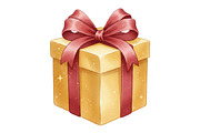 Golden Glitter Happy New Year, an Illustration by Designking (Thumbnail 3 of 5)